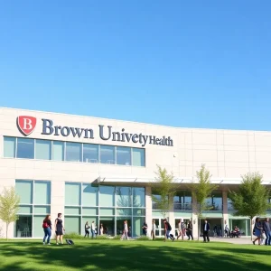 Exterior view of the Brown University Health facility