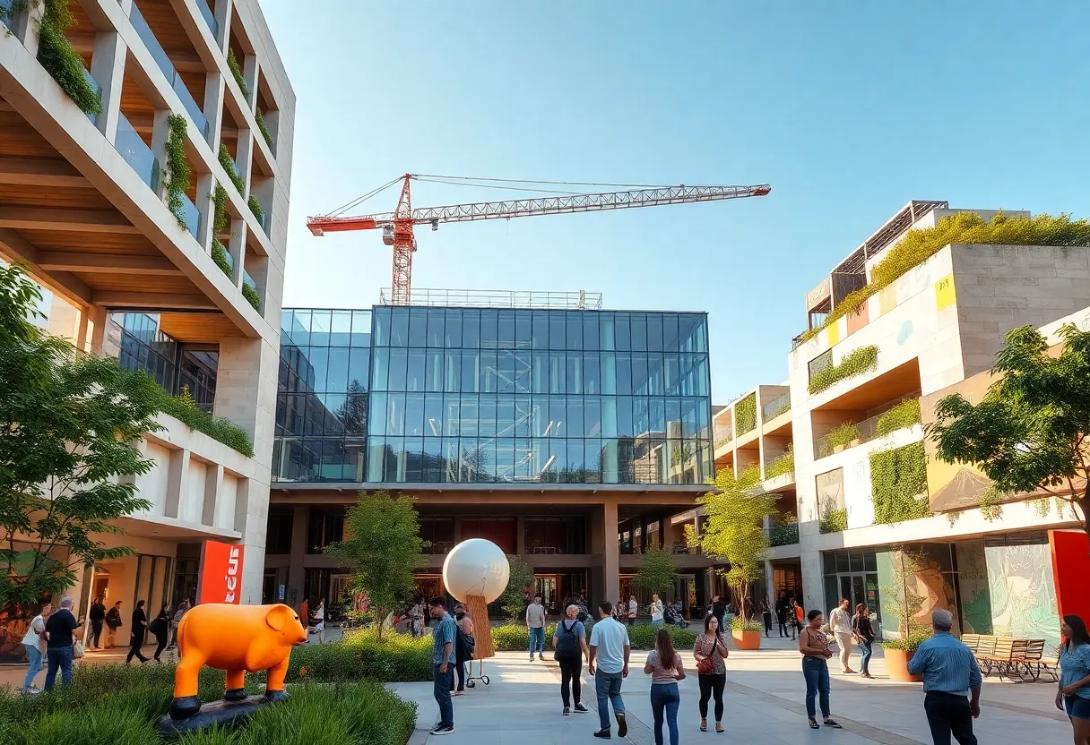 Art and design center in Providence under construction