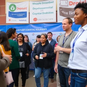 Community event supporting individuals with developmental disabilities.