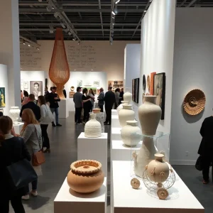 Art installations at the Graduate Thesis Exhibition at RISD