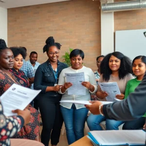 Participants in a real estate development training session in Rhode Island.