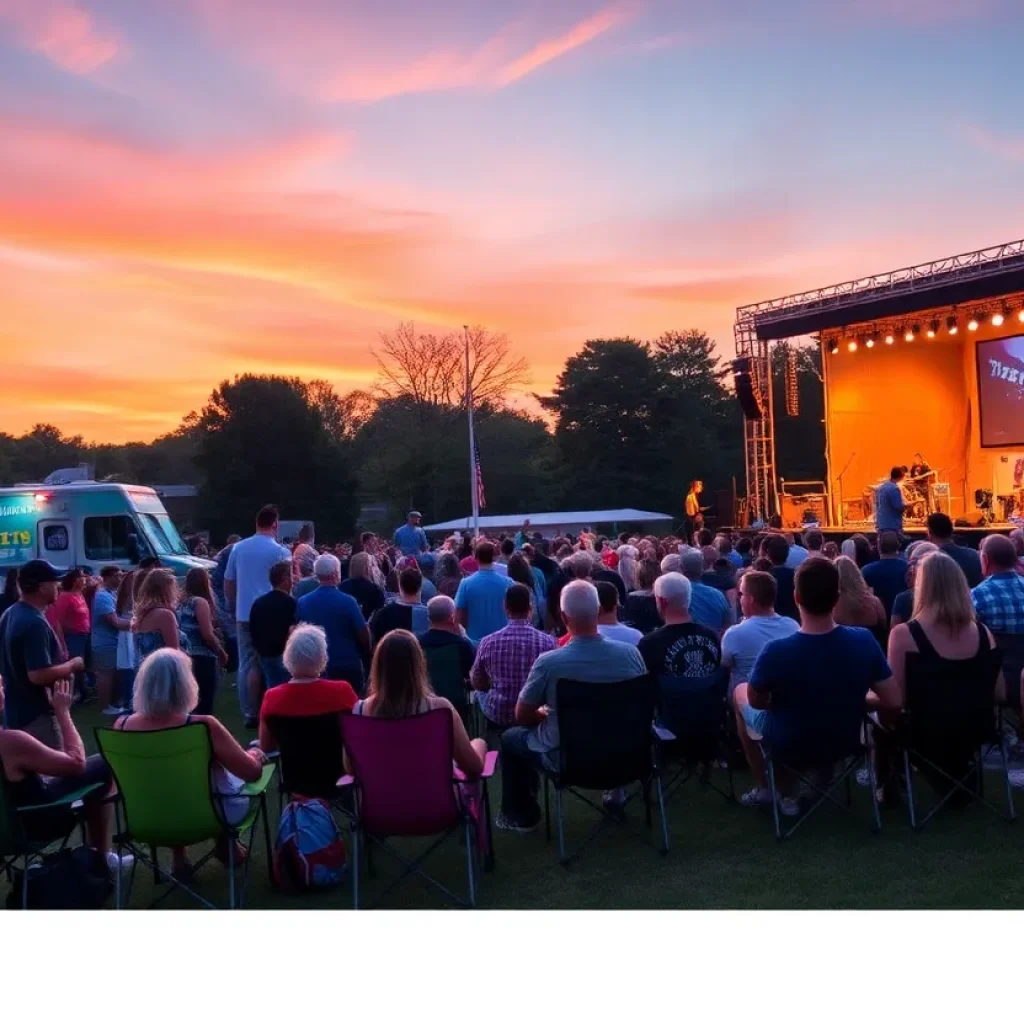 Audience enjoying the Khumariyaan concert at Roger Williams Park
