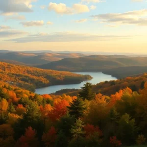 Artwork from the Landscape Meditations exhibition featuring New England landscapes.
