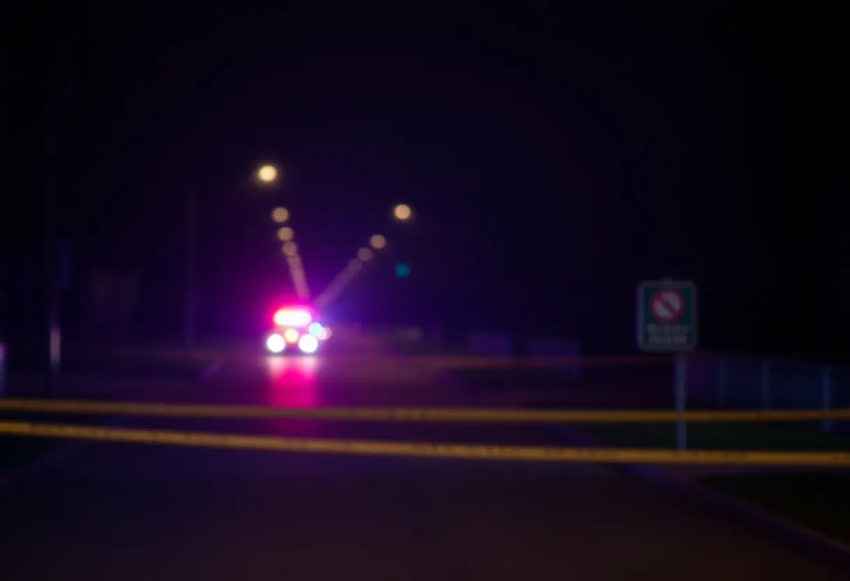 Police presence at a shooting scene in Olneyville