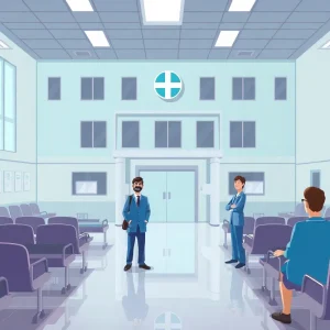 Image depicting the financial struggles faced by Providence Health Services in Oregon.