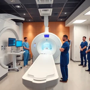 Modern diagnostic imaging facility with advanced technology