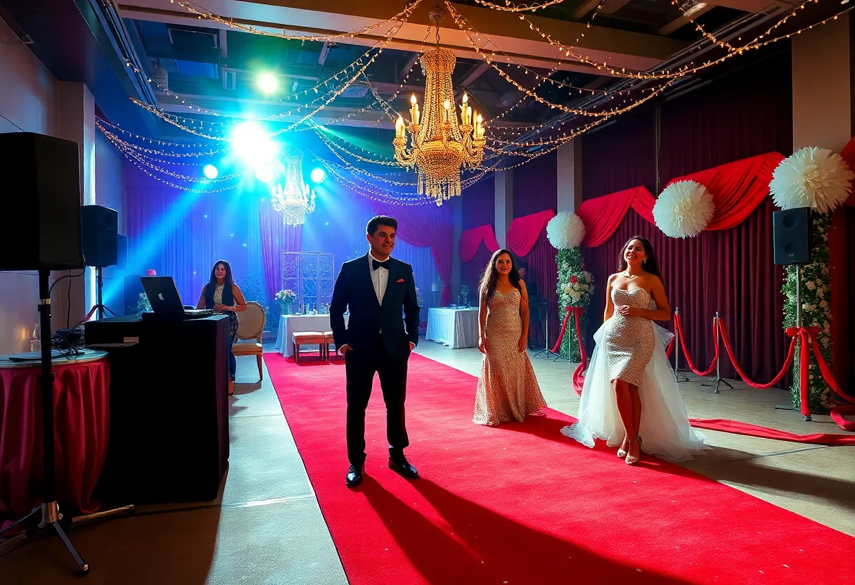 Prom event for teen patients at Hotel Providence