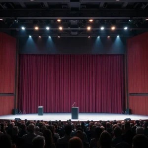 Audience awaiting Theresa Caputo’s live performance