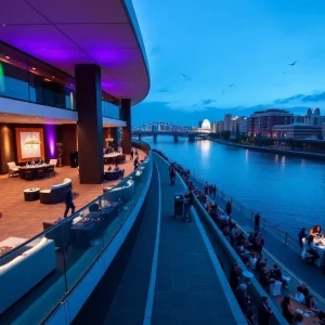 Tidewater Landing event venue with luxury suites and loge boxes