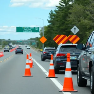Traffic changes and construction on Route 113 in Warwick, RI.