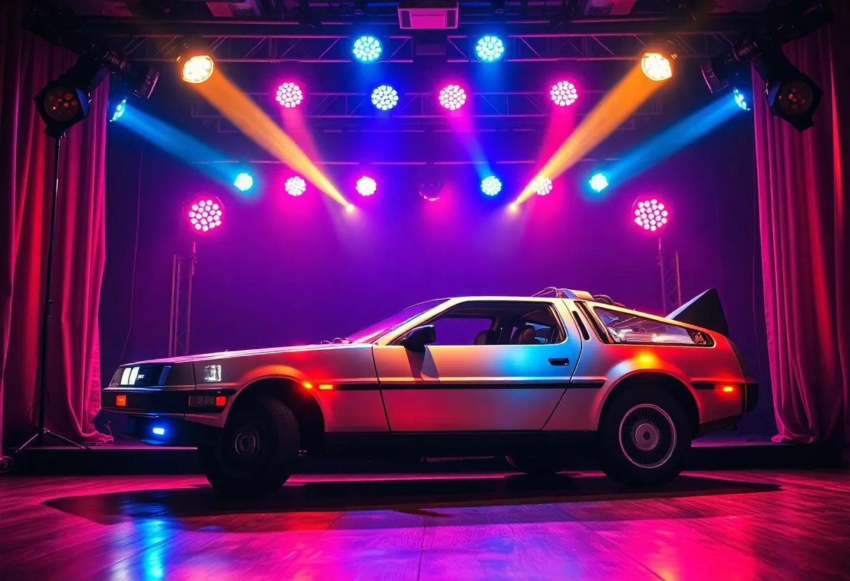 Scene from Back to the Future Musical at Providence Performing Arts Center