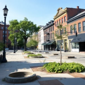 Condition of sidewalks on Benefit Street in Providence