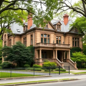 Historic Bridgham Estate in Providence featuring classic architecture