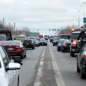 Multiple vehicle crashes on Route 10 in Cranston, R.I.