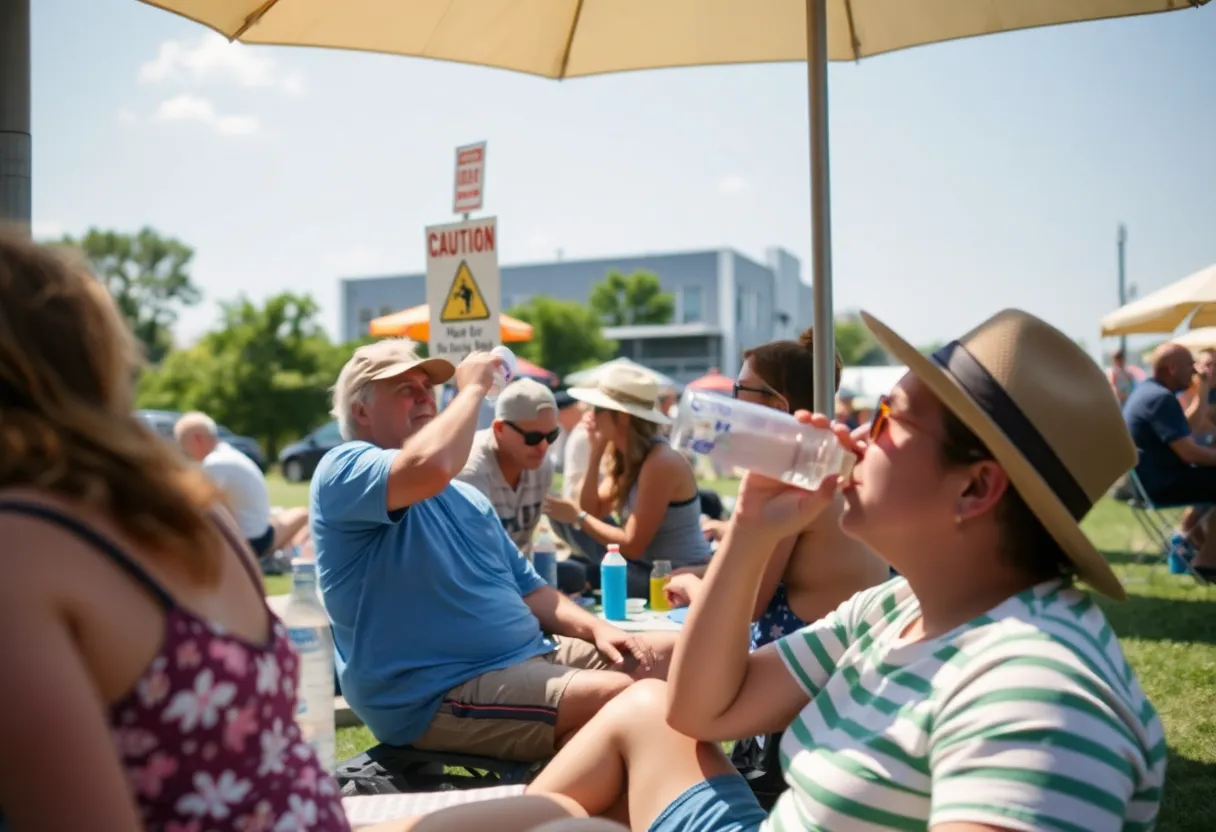 People in Rhode Island taking precautions during extreme heat