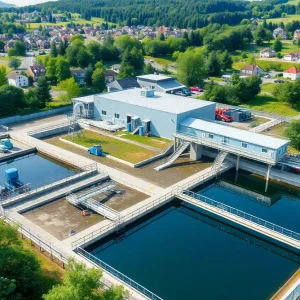 Jamestown water treatment facility with modern enhancements