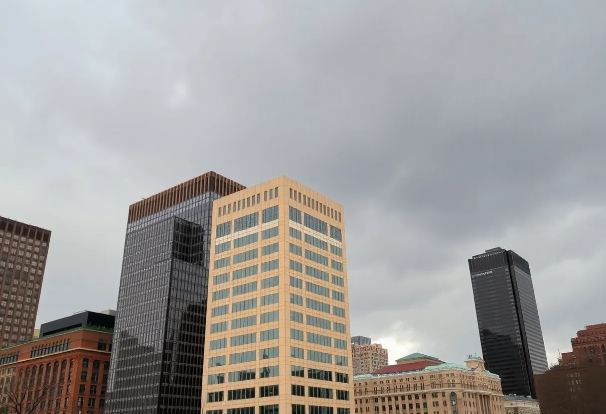 One Financial Plaza skyscraper in Providence