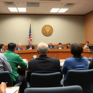 City officials discussing the Providence budget proposal