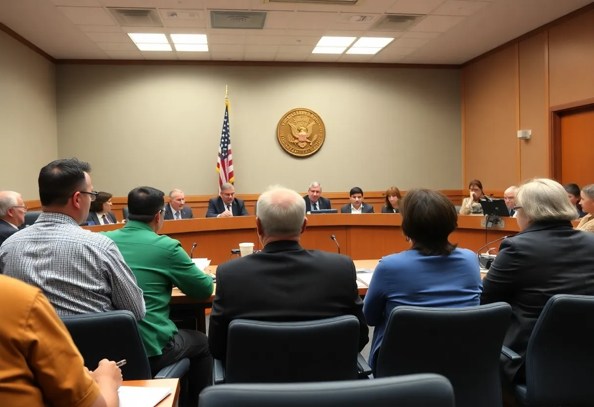 City officials discussing the Providence budget proposal