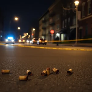 Police responding to a shooting incident outside McDonald's in Providence