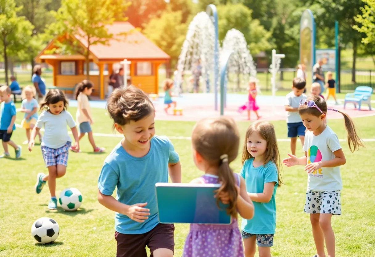 Children participating in summer programs in Providence