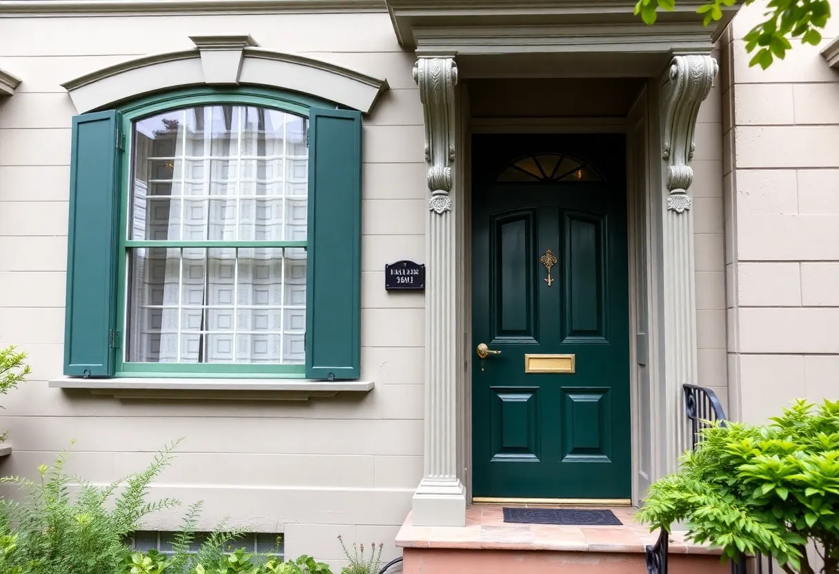 Exterior of a renovated historic Italianate home in Providence