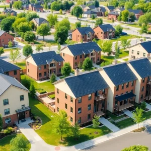 Modern affordable housing complex in Rhode Island