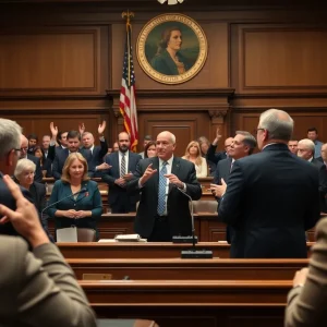 State House floor debate on assault weapons ban in Rhode Island