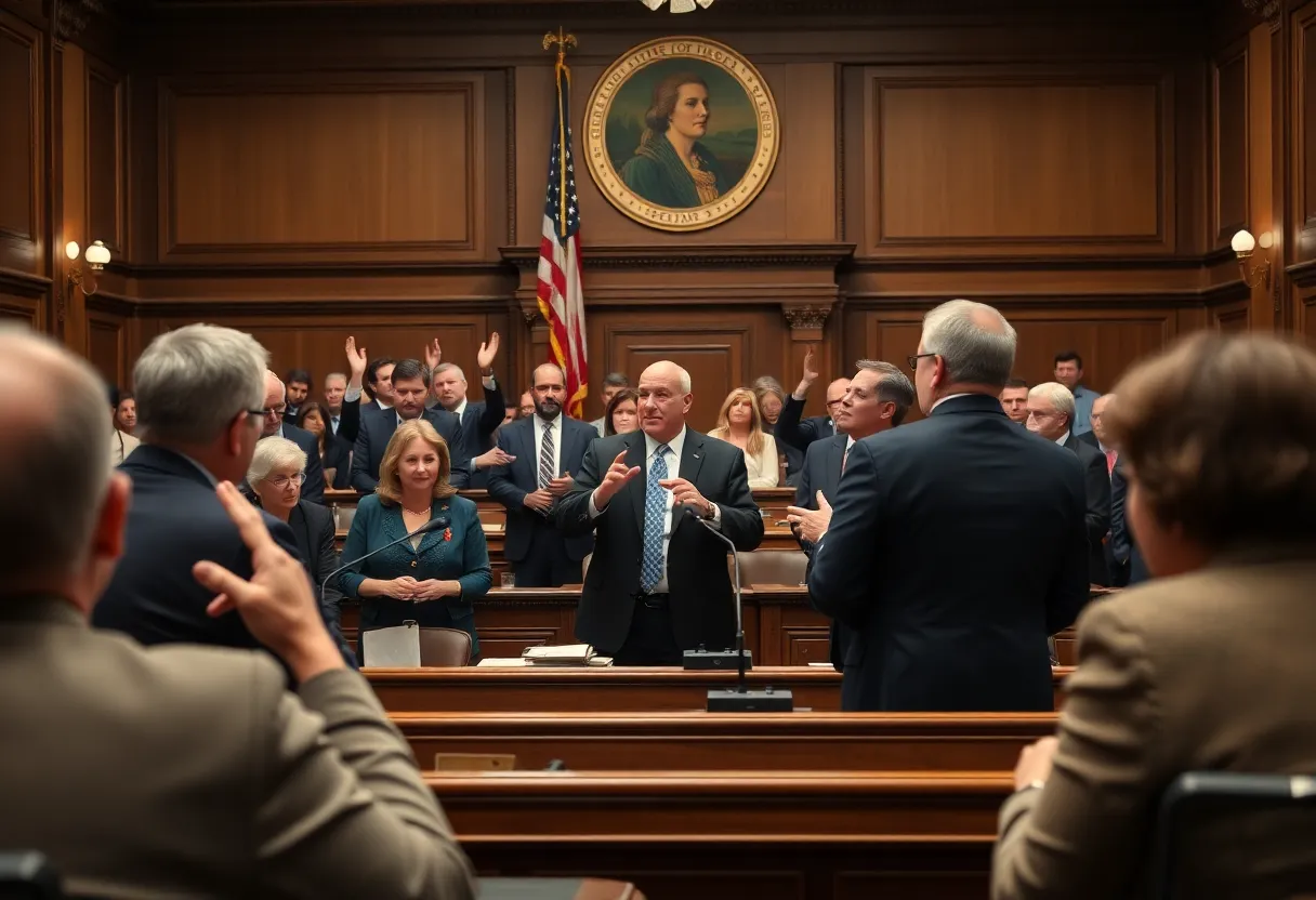State House floor debate on assault weapons ban in Rhode Island