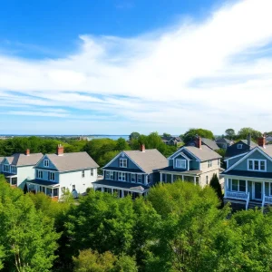 Beautiful homes in Rhode Island highlighting the real estate boom.