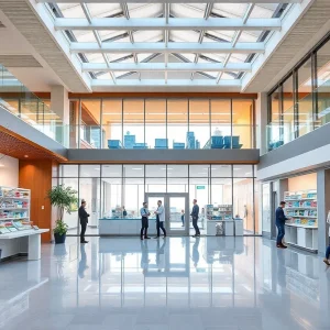 Vertex Pharmaceuticals building in Rhode Island