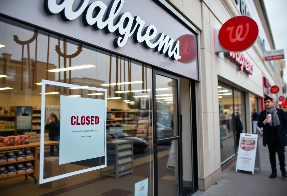 Closed Walgreens store in Cranston, Rhode Island