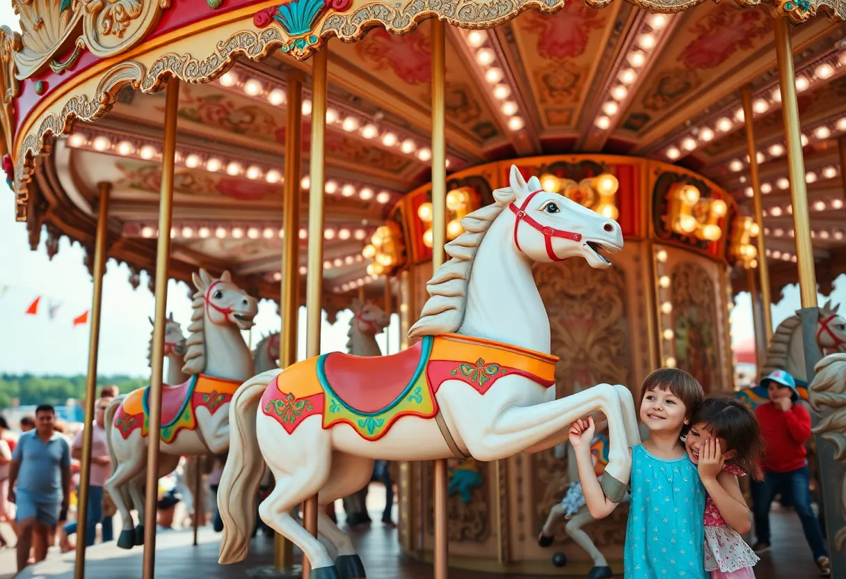 Crescent Park Carousel in East Providence