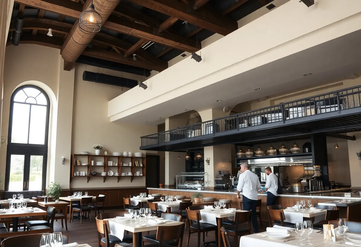 Interior of the Culinary Hub at Providence Public Library