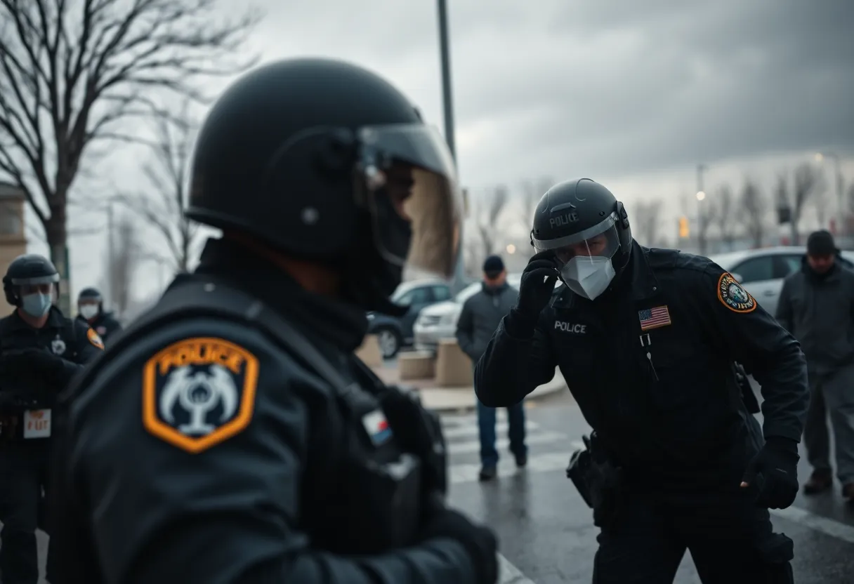 Law enforcement agents investigating serious online threats