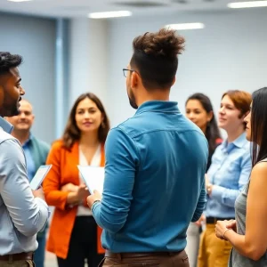 Participants in the MedTech Leadership Program collaborating in a workshop
