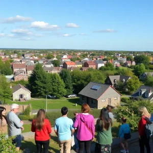 Community members in Rhode Island participating in nonprofit activities.