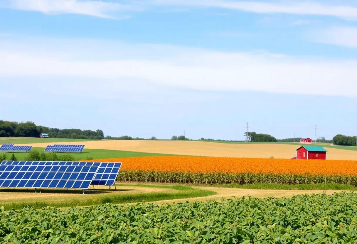Rhode Island farms utilizing solar energy for sustainable agriculture