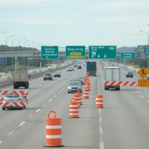 Lane closures on Interstate 95 due to bridge repairs