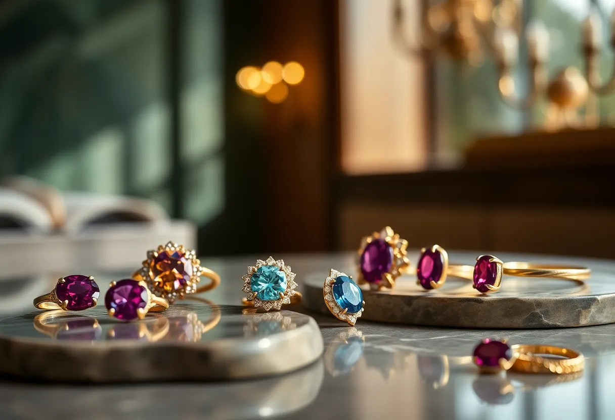 Handcrafted 14k gold birthstone jewelry by Haverhill