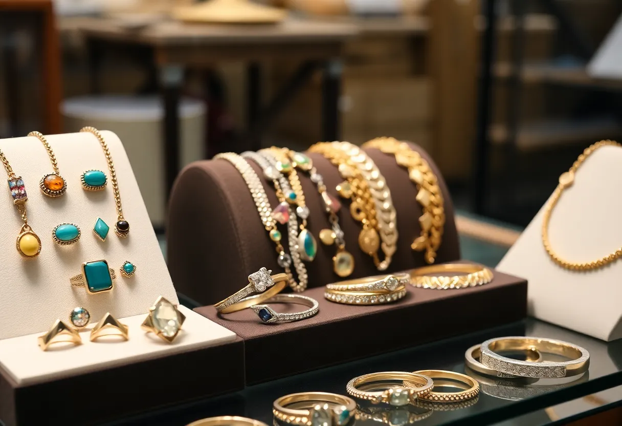 Lovechild jewelry collection with rings and bracelets