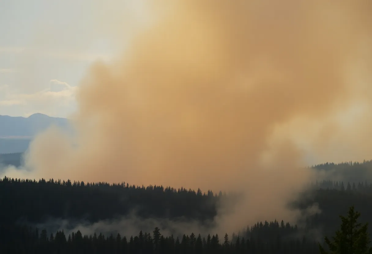 Wildfires in Canada affecting air quality in the Northeast US