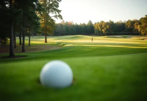 High Point University men's golf team competing at Sandestin Collegiate Classic