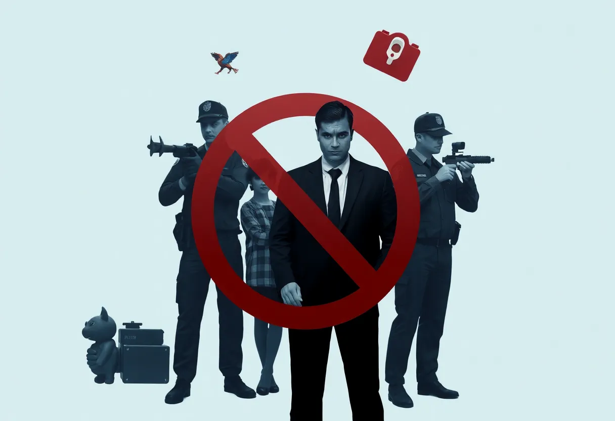 Image representing child exploitation awareness and law enforcement efforts.