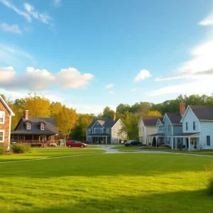 A picturesque view of Rhode Island highlighting innovation and community spirit.