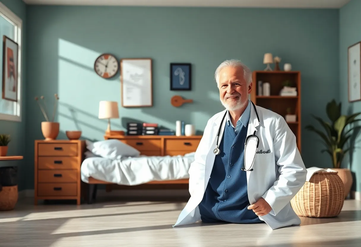 Memorial image honoring Dr. Jerry M. Kheradi's legacy in medicine.