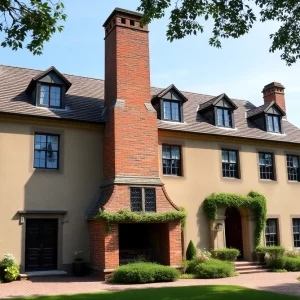 Exterior view of the historic John Mawney House in Providence, Rhode Island
