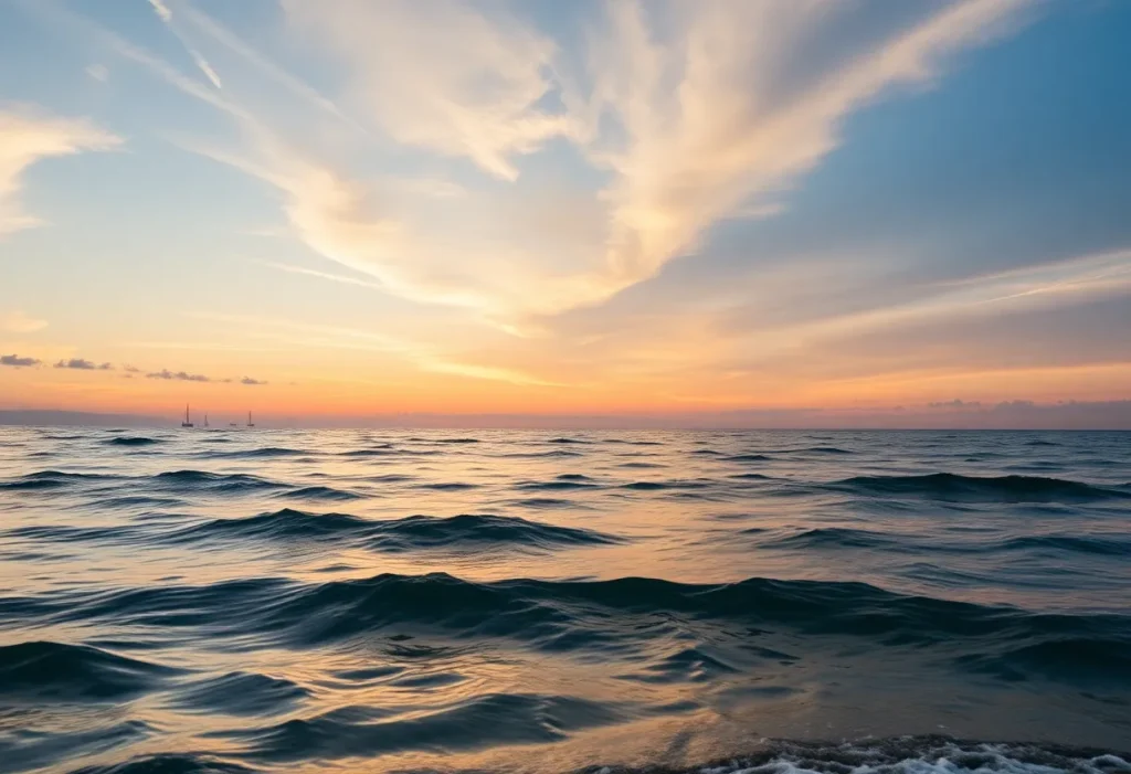 Seaside landscape representing a life well-lived