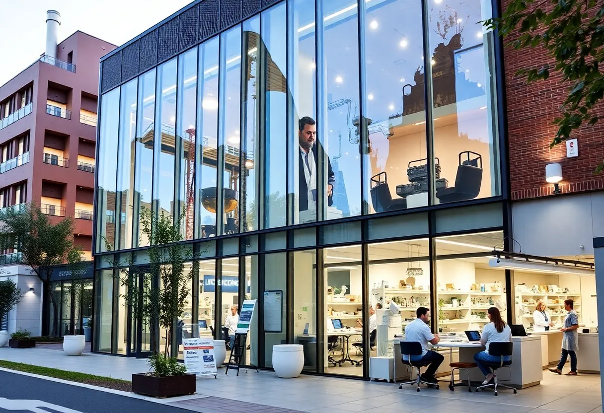 Modern life science incubator in Providence