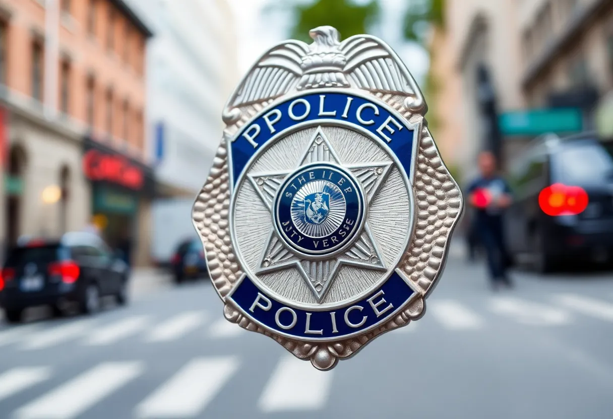 Providence police badge representing law enforcement accountability